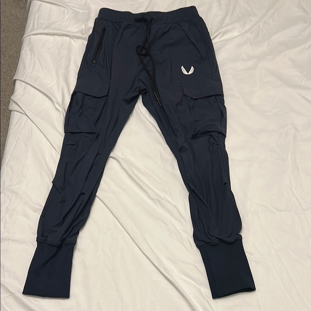 Men's Navy Jogger Pants